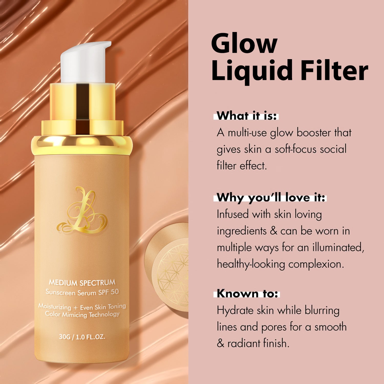 Color-changing foundation
